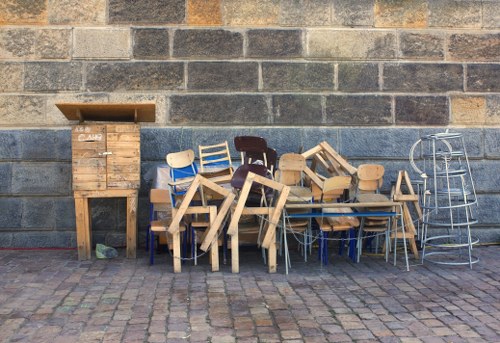 Furniture disposal process in Pimlico