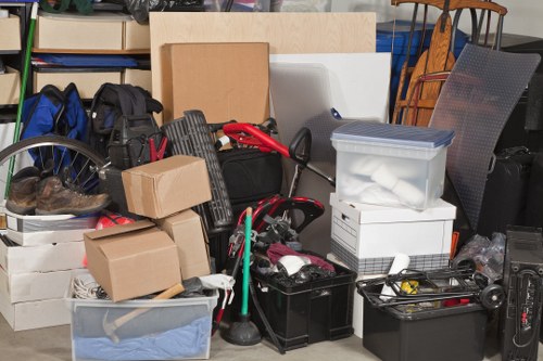 Clean and organized loft post-clearance